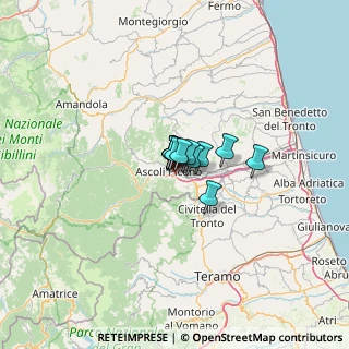 Mappa Via Gaetano Spalvieri, 63100 Ascoli Piceno AP, Italia (4.4025)