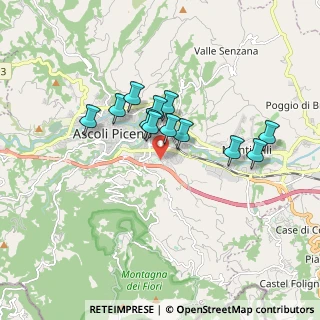Mappa Via Gaetano Spalvieri, 63100 Ascoli Piceno AP, Italia (1.42583)