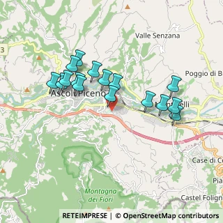 Mappa Via Gaetano Spalvieri, 63100 Ascoli Piceno AP, Italia (1.76375)
