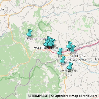 Mappa Via Gaetano Spalvieri, 63100 Ascoli Piceno AP, Italia (4.30167)