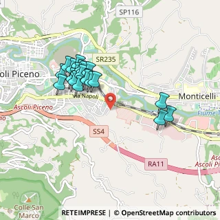 Mappa Via Urbisaglia, 63100 Ascoli Piceno AP, Italia (0.888)