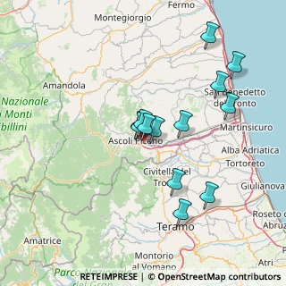 Mappa Via Urbisaglia, 63100 Ascoli Piceno AP, Italia (13.51154)