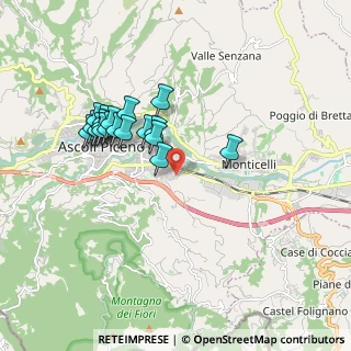 Mappa Via Sassari, 63100 Ascoli Piceno AP, Italia (1.725)