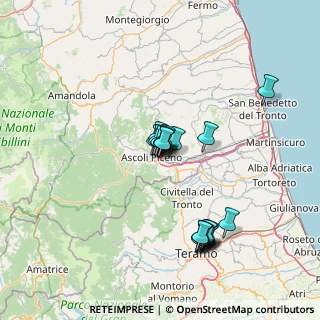 Mappa Via Sassari, 63100 Ascoli Piceno AP, Italia (12.5105)