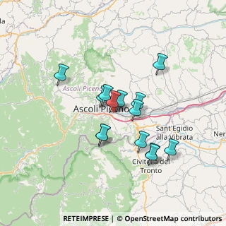 Mappa Via Sassari, 63100 Ascoli Piceno AP, Italia (5.84)
