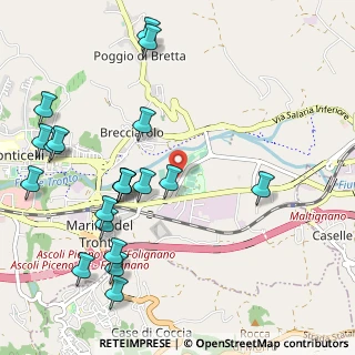 Mappa SP Bonifica, 63100 Ascoli Piceno AP, Italia (1.3205)
