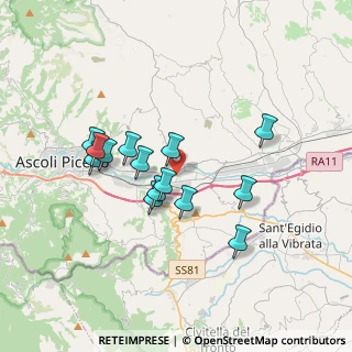 Mappa SP Bonifica, 63100 Ascoli Piceno AP, Italia (3.175)