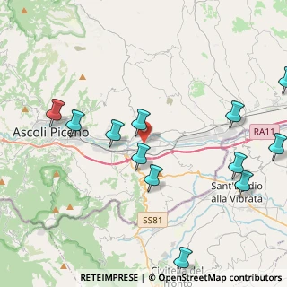 Mappa SP Bonifica, 63100 Ascoli Piceno AP, Italia (5.20083)