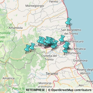Mappa Str. della Bonifica, 63085 Ascoli Piceno AP, Italia (8.08706)