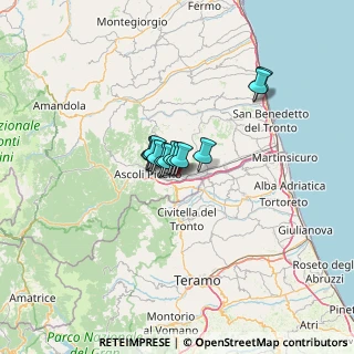 Mappa Str. della Bonifica, 63085 Ascoli Piceno AP, Italia (6.68)