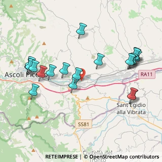 Mappa Str. della Bonifica, 63085 Ascoli Piceno AP, Italia (4.7665)