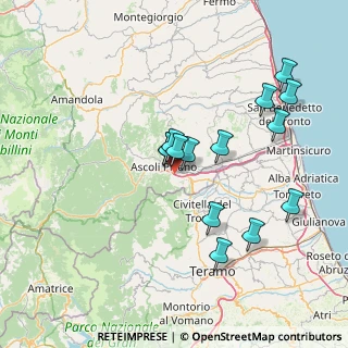 Mappa Via Loreto, 63100 Ascoli Piceno AP, Italia (14.25429)