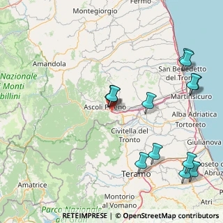 Mappa Via Loreto, 63100 Ascoli Piceno AP, Italia (20.09769)