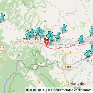 Mappa Via Loreto, 63100 Ascoli Piceno AP, Italia (4.30667)