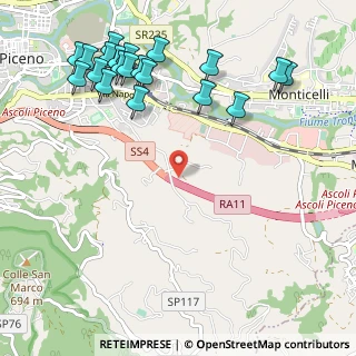 Mappa Via Loreto, 63100 Ascoli Piceno AP, Italia (1.396)