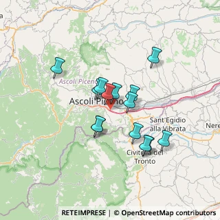 Mappa Via Loreto, 63100 Ascoli Piceno AP, Italia (5.69357)