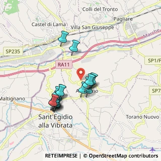 Mappa Contrada Massoni, 64010 Ancarano TE, Italia (1.7005)