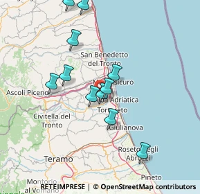 Mappa Via Luigi Pirandello, 64013 Corropoli TE, Italia (13.96545)