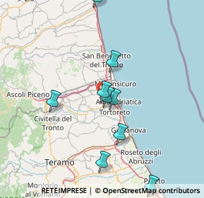 Mappa Via Luigi Pirandello, 64013 Corropoli TE, Italia (22.98417)