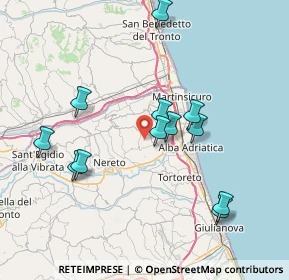 Mappa Via Luigi Pirandello, 64013 Corropoli TE, Italia (7.64083)