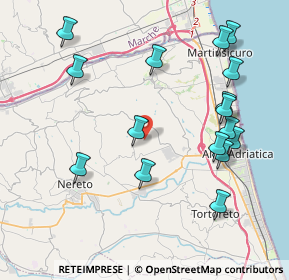 Mappa Via Luigi Pirandello, 64013 Corropoli TE, Italia (4.66438)