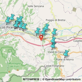 Mappa Via dell'Aspo, 63100 Ascoli Piceno AP, Italia (2.33733)