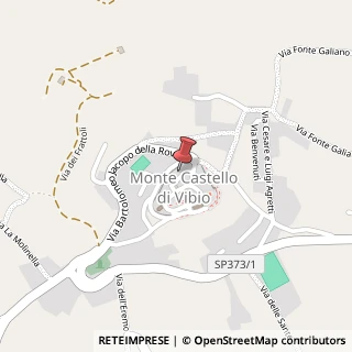 Mappa Piazza michelotta di biordo, 10, 06057 Monte Castello di Vibio, Perugia (Umbria)