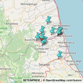 Mappa Via della Stazione, 63085 Caselle AP, Italia (10.01455)