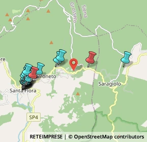 Mappa Via Fratelli Rosselli, 58037 Santa Fiora GR, Italia (2.5225)