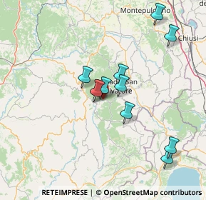 Mappa Via Fratelli Rosselli, 58037 Santa Fiora GR, Italia (13.32818)