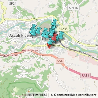 Mappa Via Perugia, 63100 Ascoli Piceno AP, Italia (0.572)