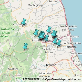 Mappa Via Perugia, 63100 Ascoli Piceno AP, Italia (7.20059)