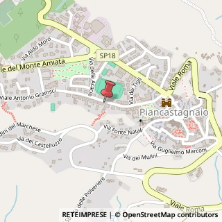 Mappa Via Antonio Gramsci, 320/B, 53025 Piancastagnaio, Siena (Toscana)