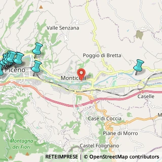Mappa Largo dei Tigli, 63100 Ascoli Piceno AP, Italia (3.8325)