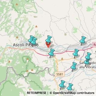 Mappa Largo dei Tigli, 63100 Ascoli Piceno AP, Italia (5.73833)