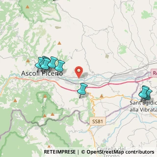 Mappa Largo dei Tigli, 63100 Ascoli Piceno AP, Italia (5.27455)