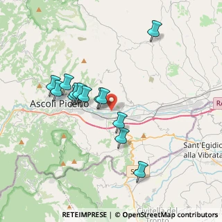 Mappa Largo dei Tigli, 63100 Ascoli Piceno AP, Italia (3.47538)