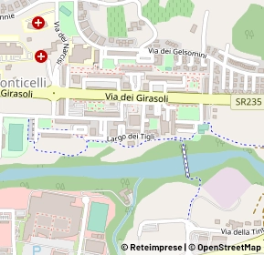 Mappa Largo dei Tigli, 63100 Ascoli Piceno AP, Italia (0.18077)
