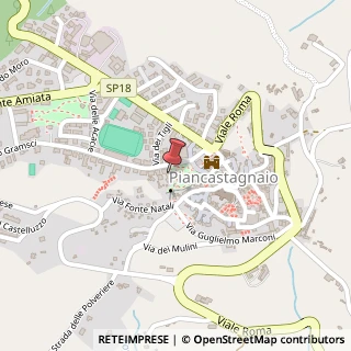 Mappa Via Antonio Gramsci, 193, 53025 Piancastagnaio, Siena (Toscana)