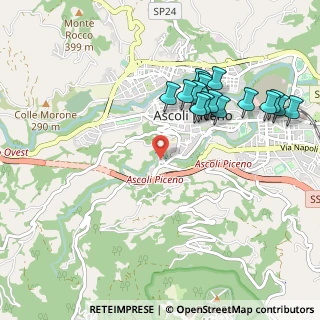Mappa Porta Cartara, 63100 Ascoli Piceno AP, Italia (1.07688)