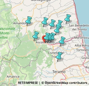 Mappa Porta Cartara, 63100 Ascoli Piceno AP, Italia (10.66667)