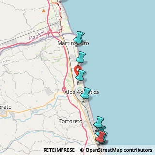 Mappa Via Mela, 64014 Martinsicuro TE, Italia (5.5975)