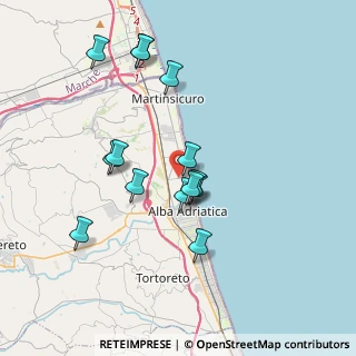 Mappa Via Mela, 64014 Martinsicuro TE, Italia (3.54143)