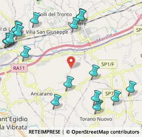 Mappa Sant'Egidio Alla Vibrata, 64010 Ancarano TE, Italia (3.095)