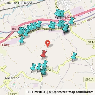 Mappa Sant'Egidio Alla Vibrata, 64010 Ancarano TE, Italia (1.175)