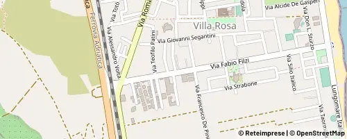 Mappa Martinsicuro