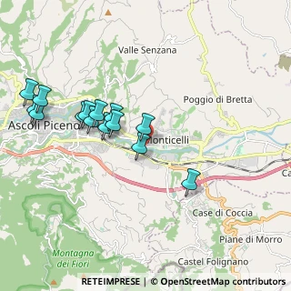 Mappa Via delle Veroniche, 63100 Ascoli Piceno AP, Italia (2.03429)
