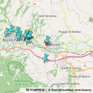 Mappa Via delle Veroniche, 63100 Ascoli Piceno AP, Italia (2.33692)