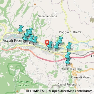 Mappa Via delle Veroniche, 63100 Ascoli Piceno AP, Italia (1.83077)