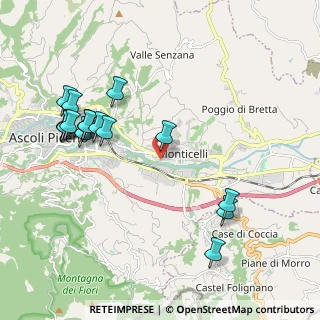 Mappa Via delle Veroniche, 63100 Ascoli Piceno AP, Italia (2.36)